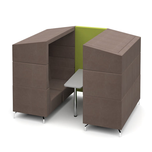 Alban Two Person Covered Meeting Booth