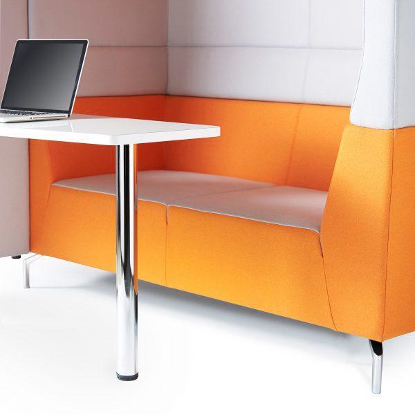 Alban Four Person Covered Meeting Booth