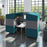 Alban Four Person Covered Meeting Booth