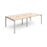 Adapt II 4 Person Bench Desk 2400mm x 1200mm