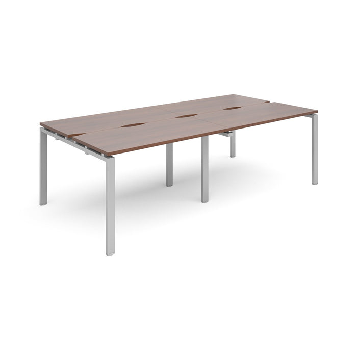 Adapt II 4 Person Bench Desk 2400mm x 1200mm