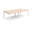 Adapt II 4 Person Bench Desk 2400mm x 1200mm