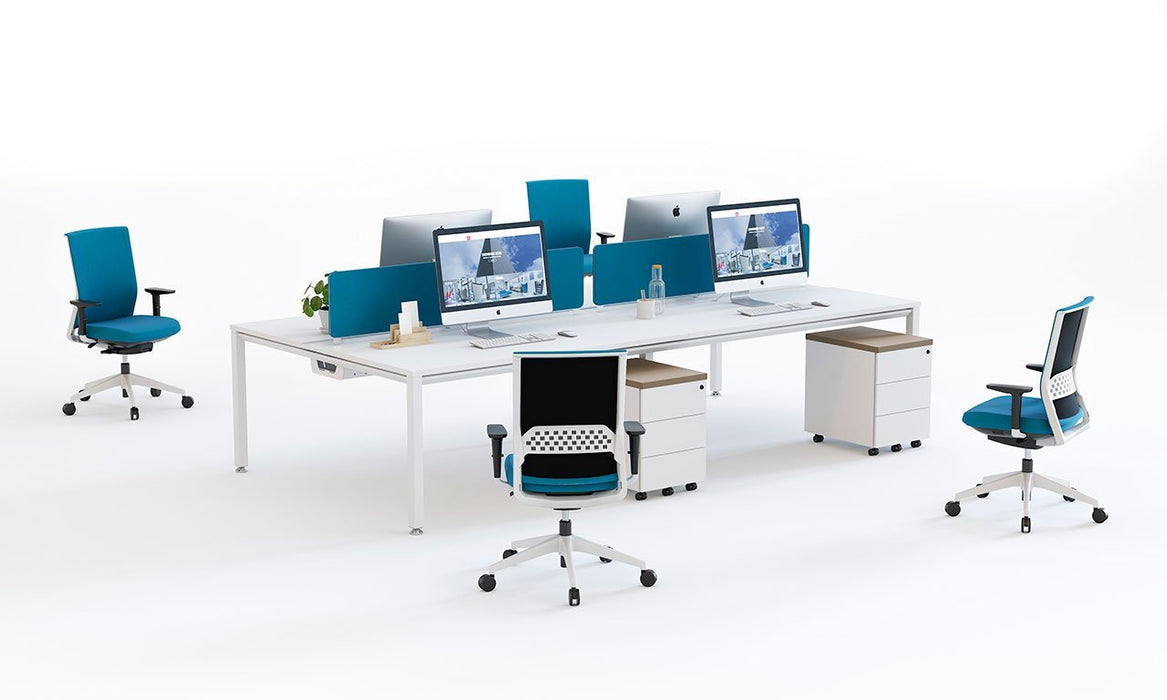 Vital 4 Person Bench Desk