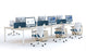 Vital 4 Person Bench Desk