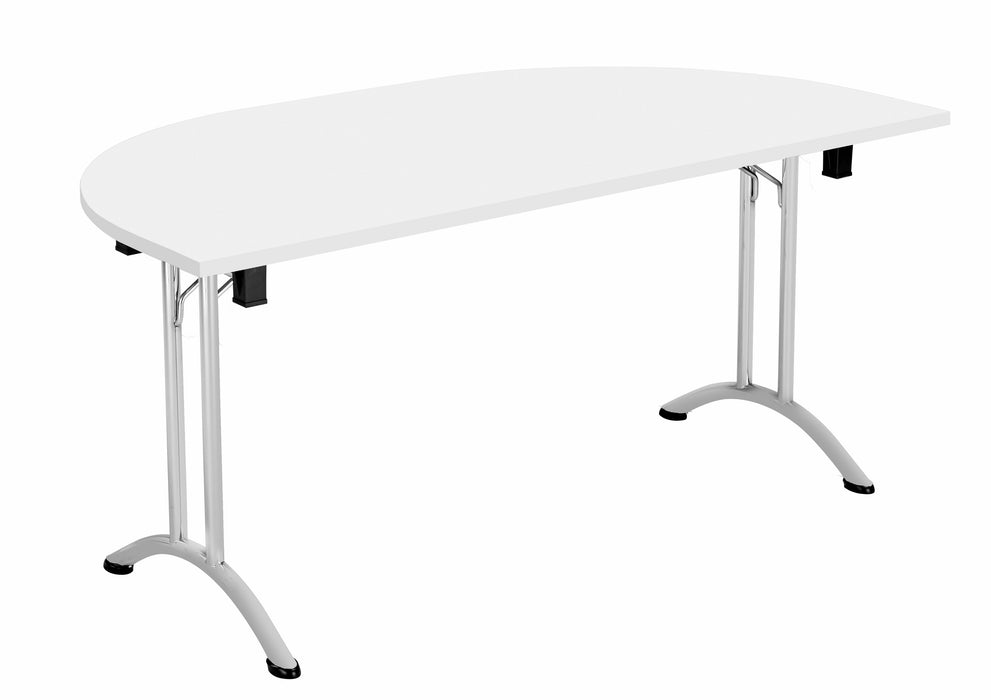 One Union Folding Meeting Table D End